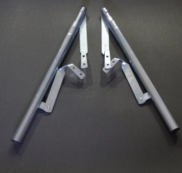 İtalya Menşei 70×120 Alüminyum Basamaklı Makaslı Metal Çatı Merdiveni H:320CM - Image 7