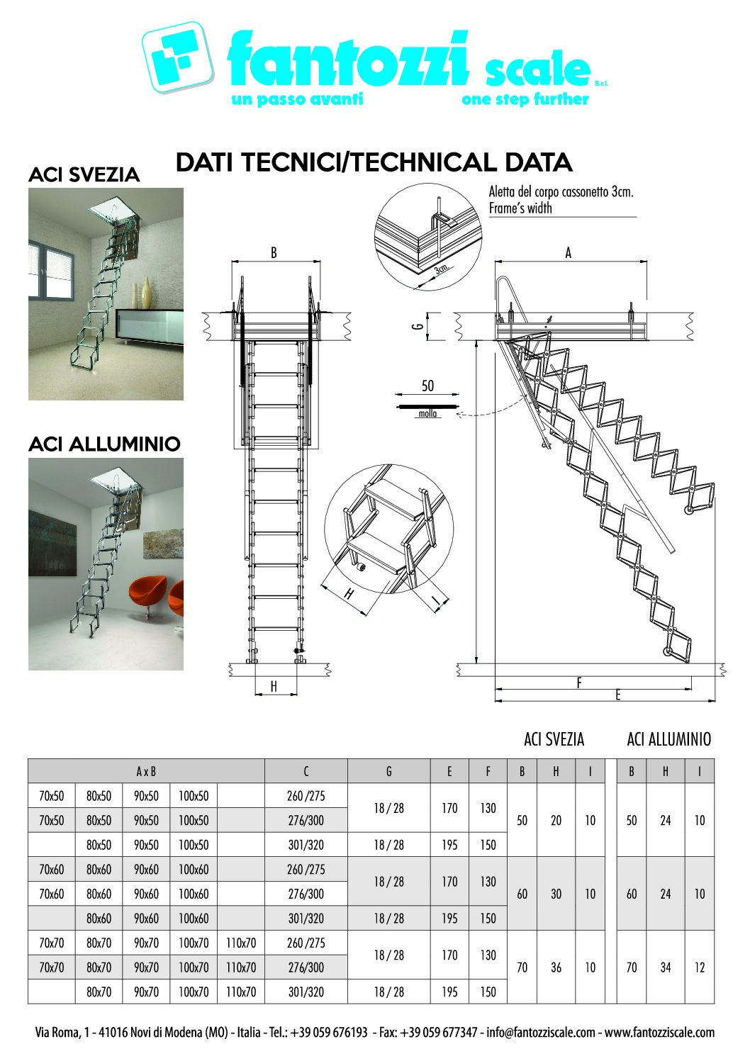 İtalya Menşei 70×120 Alüminyum Basamaklı Makaslı Metal Çatı Merdiveni H:320CM - Image 8